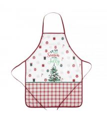 ARDESTO Фартук Christmas Tree 60х80см, 100% полиэстер, зеленый