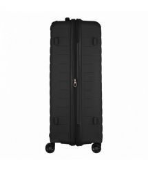 2E Чемодан, Aero, полипропилен, большой, 99/119 л, TSA, 4 колеса, EXP, черный