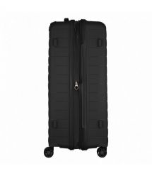 2E Чемодан, Aero, полипропилен, большой, 99/119 л, TSA, 4 колеса, EXP, черный