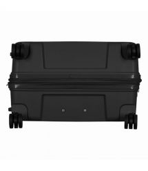 2E Чемодан, Aero, полипропилен, большой, 99/119 л, TSA, 4 колеса, EXP, черный