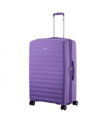 2E Чемодан, Aero, полипропилен, большой, 99/119 л, TSA, 4 колеса, EXP, лавандовый
