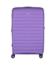2E Чемодан, Aero, полипропилен, большой, 99/119 л, TSA, 4 колеса, EXP, лавандовый