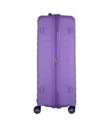 2E Чемодан, Aero, полипропилен, большой, 99/119 л, TSA, 4 колеса, EXP, лавандовый