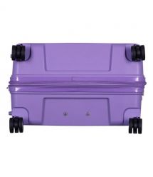 2E Чемодан, Aero, полипропилен, большой, 99/119 л, TSA, 4 колеса, EXP, лавандовый