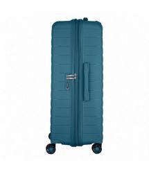 2E Чемодан, Aero, полипропилен, большой, 99/119 л, TSA, 4 колеса, EXP, синий