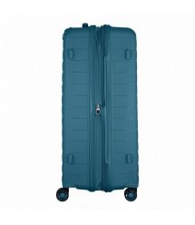 2E Чемодан, Aero, полипропилен, большой, 99/119 л, TSA, 4 колеса, EXP, синий