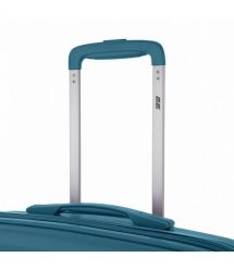 2E Чемодан, Aero, полипропилен, большой, 99/119 л, TSA, 4 колеса, EXP, синий