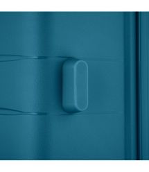 2E Чемодан, Aero, полипропилен, большой, 99/119 л, TSA, 4 колеса, EXP, синий