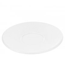 ARDESTO Блюдце Ancona, 16см, порцеляна, білий