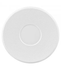 ARDESTO Блюдце Ancona, 16см, порцеляна, білий