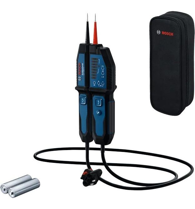 Bosch Тестер напруги Bosch Professional GVT 1000-15 0-1000В 2AAх1.5В