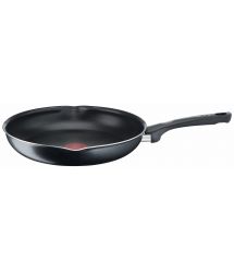 Tefal Tefal Day by Day pan with lid, 28cm, with lid, aluminum, bakelite, glass, black