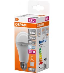 Osram Лампа OSRAM LED E27 8Вт 806Лм 4000К A60 акумуляторна