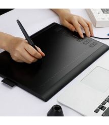 Huion Графический планшет 10"x6.2" H1060P, MicroUSB, черный