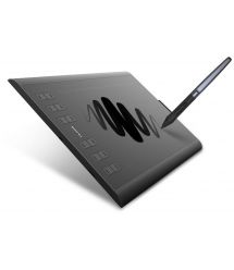 Huion Графический планшет 10"x6.2" H1060P, MicroUSB, черный