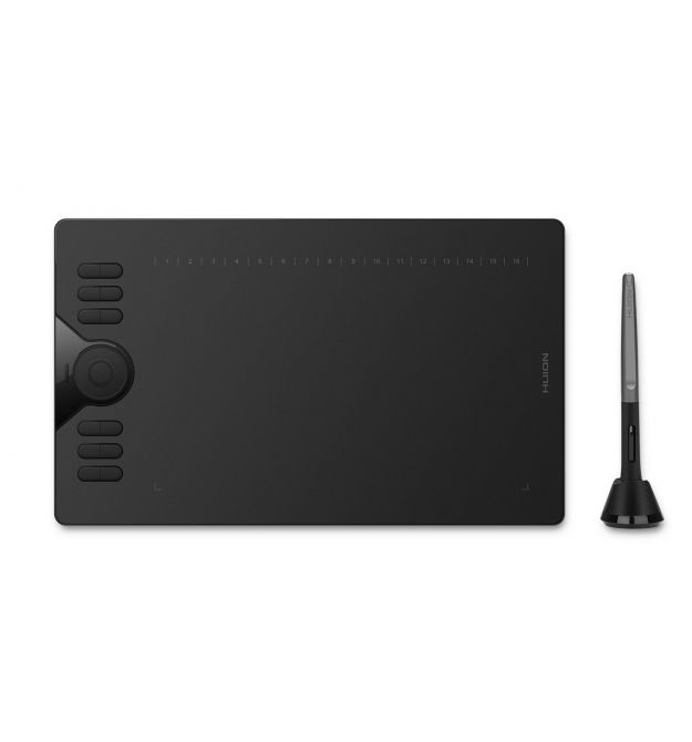 Huion Графический планшет 10"x6.25" HS610, microUSB, черный