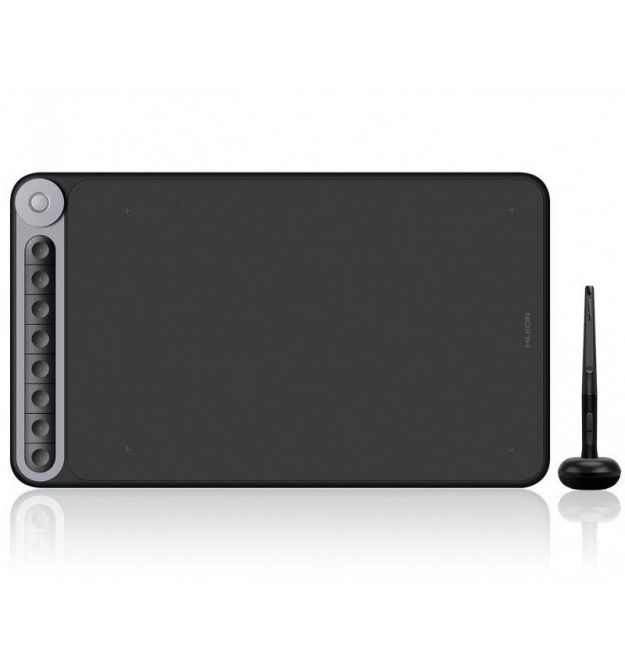 Huion Графический планшет 10.5"x6.5" Q620M, USB-C, черный