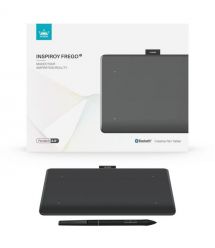 Huion Графический планшет 6.3"x3,9" Inspiroy Frego S, BT, USB-C, черный