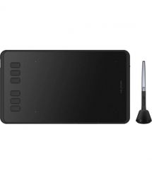 Huion Графический планшет 6.3"x3.9" H640P, microUSB, черный