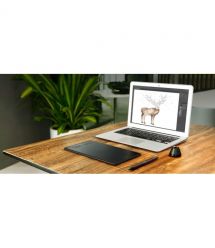 Huion Графический планшет 6.3"x3.9" H640P, microUSB, черный