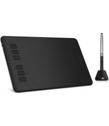 Huion Графический планшет 6.3"x3.9" H640P, microUSB, черный