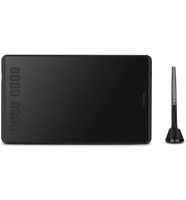 Huion Графический планшет 8.7"x5.4" H950P, microUSB, черный
