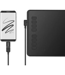 Huion Графический планшет 8.7"x5.4" H950P, microUSB, черный