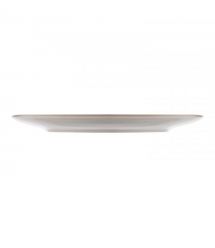 ARDESTO Тарелка обеденная Ravenna, 26.8см, фарфор, бело-бежевый