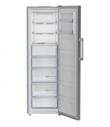 Beko Морозильна камера Beko, 187x60x71, 286л, 1дв., E, NF, нержавіюча сталь