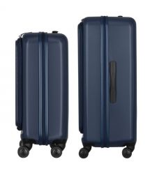 Wenger Набір валіз Wenger Skyon Hardside, полікарбонат, (S+L), TSA, 4 колеса, розширення, темно-синій