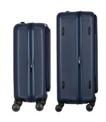 Wenger Набір валіз Wenger Skyon Hardside, полікарбонат, (S+L), TSA, 4 колеса, розширення, темно-синій
