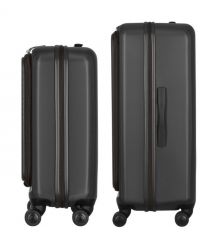 Wenger Набір валіз Wenger Skyon Hardside, полікарбонат, (S+L), TSA, 4 колеса, розширення, сірий