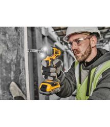 DeWALT Шурупокрут ударний акумуляторний DeWalt XR Li-Ion PowerStack 18В 1х1.7А·год 192Нм 3200об/хв 4200уд/хв кейс 0.88кг без ЗП