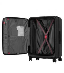 Wenger Набір валіз Wenger Skyon Hardside, полікарбонат, (S+L), TSA, 4 колеса, розширення, чорний