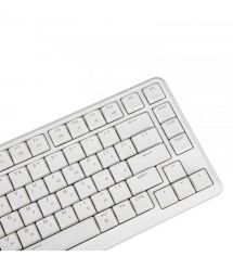 Keychron Клавиатура механическая J1 82Key, K pro Red, WL/BT/USB-A, QMK, Hot-swap, EN/UKR, RGB, белый