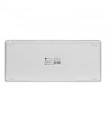 Keychron Клавиатура механическая J1 82Key, K pro Red, WL/BT/USB-A, QMK, Hot-swap, EN/UKR, RGB, белый