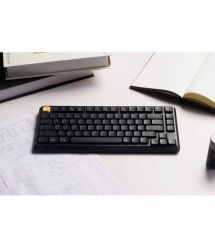 Keychron Клавиатура механическая J1 82Key, K pro Banana, WL/BT/USB-A, QMK, Hot-swap, EN/UKR, RGB, черный