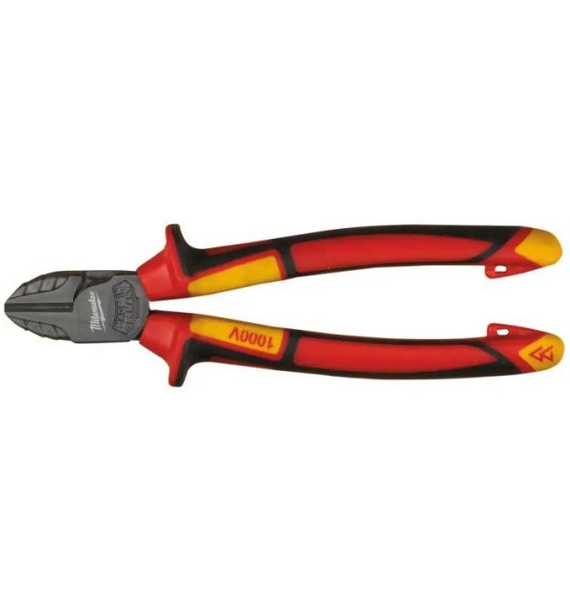 Milwaukee Кусачки-бокорізи Milwaukee, VDE діелектричні, для робіт під напругою 10000В, 180мм, 0.24кг