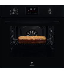 Electrolux Oven Electrolux electrical, 65l, A+, display, convection, telescopic rails, black