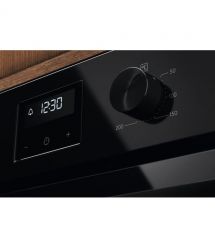 Electrolux Electrolux oven electrical, 65l, A, display, convection, telescopic rails, black