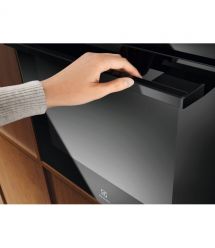 Electrolux Electrolux oven electrical, 65l, A, display, convection, telescopic rails, black