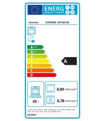 Electrolux Electrolux oven electrical, 65l, A, display, convection, telescopic rails, black