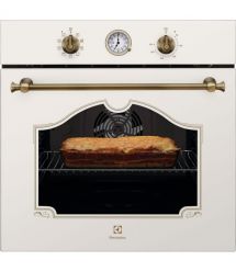 Electrolux Electrolux oven electrical Rococo, 72l, A, convection, telescopic rails, champagne