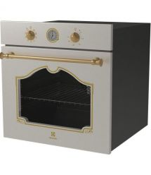 Electrolux Electrolux oven electrical Rococo, 72l, A, convection, telescopic rails, champagne
