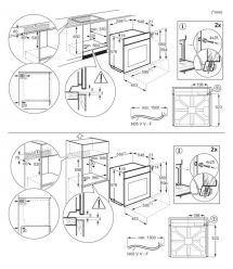Electrolux Electrolux oven electrical Rococo, 72l, A, convection, telescopic rails, champagne