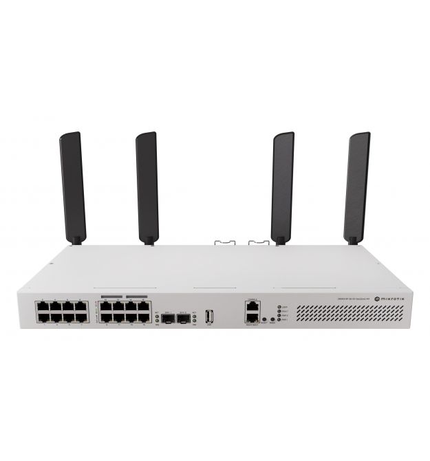 MikroTiK Коммутатор Cloud Router Switch CRS418-8P-8G-2S+5axQ2axQ-RM