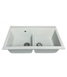 Adamant Набор кухонный Similar, искуственный камень, прямоуг., без крыла, 885x505x