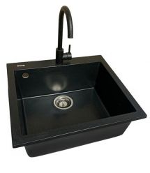 Adamant Набор кухонный Univer, искуственный камень, квадрат, без крыла, 560х500х