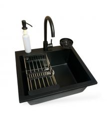 Adamant Набор кухонный Univer, искуственный камень, квадрат, без крыла, 560х500х