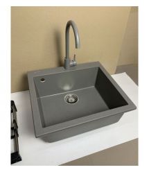 Adamant Набор кухонный Univer, искуственный камень, квадрат, без крыла, 560х500х